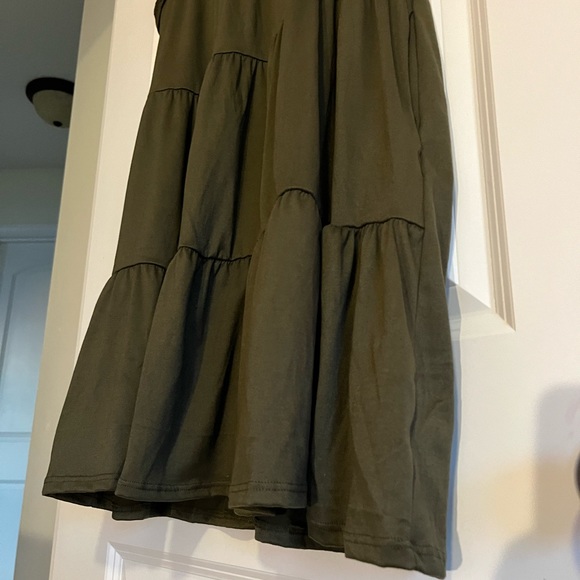 NWOT-Olive Green You & Me Dress - Picture 3 of 4